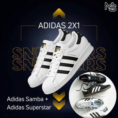 Adidas Samba & Adidas Superstar - ¡OFERTA 2X1!