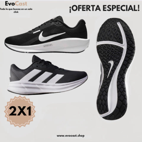 Nike Downshifter + Adidas Galaxy de regalo! Super Promo