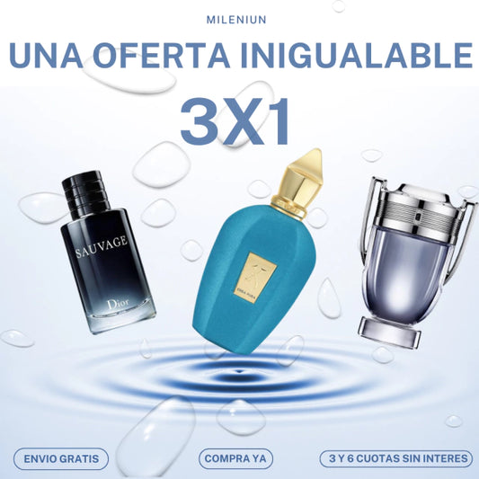 OFERTA ESPECIAL! 3X1 PERFUMES - Erba Pura + Invictus + Sauvage