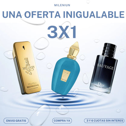 OFERTA ESPECIAL! 3X1 PERFUMES - Erba Pura + One Million + Sauvage