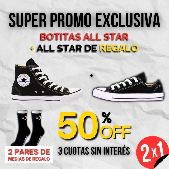 Botitas All Star + All Star