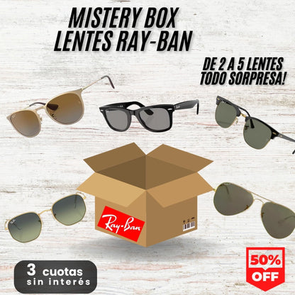 MISTERY BOX LENTES RAY-BAN - ¡¡HASTA 5 LENTES!!